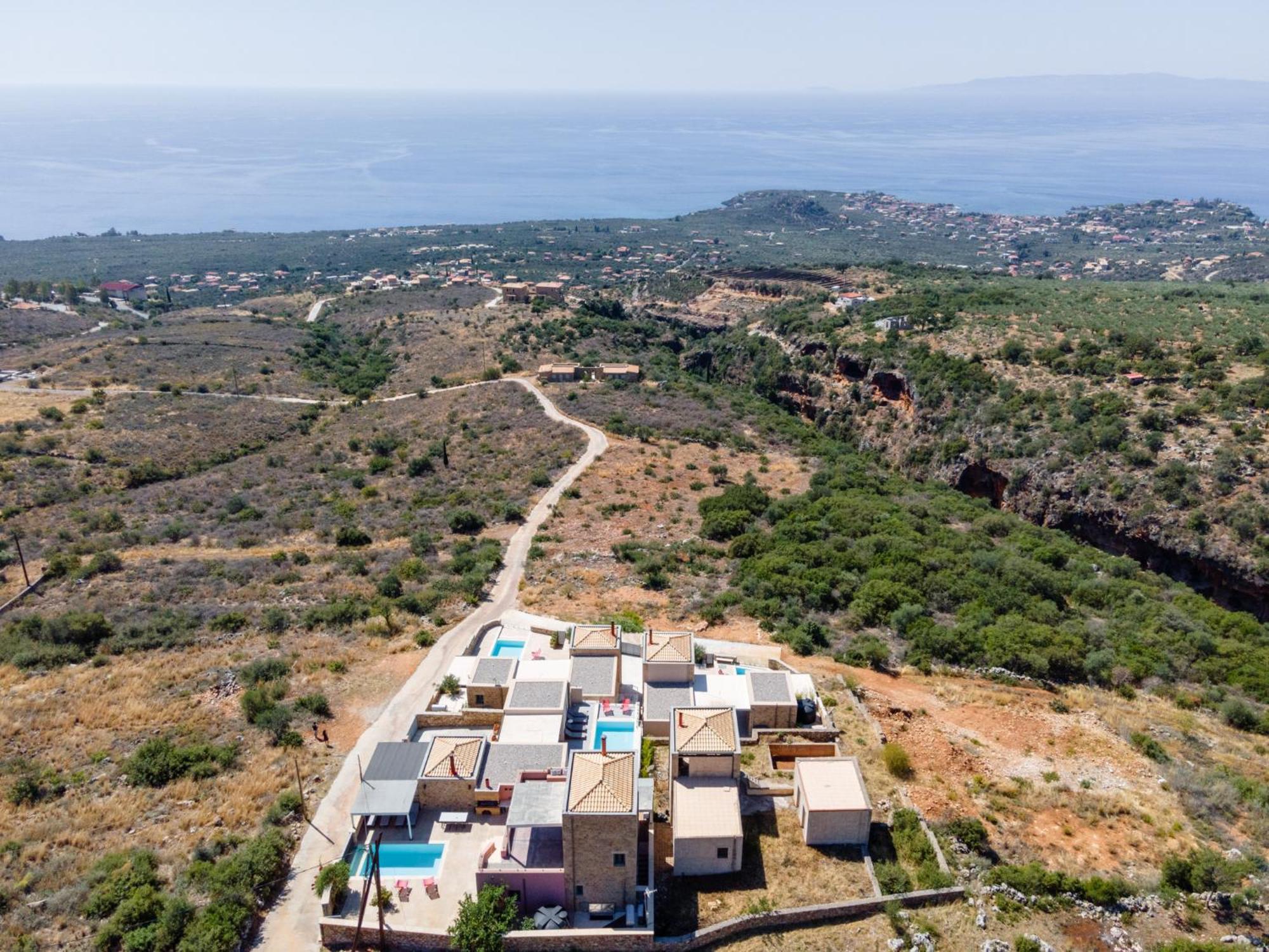 Patio Villas Complex Stoupa Exterior photo